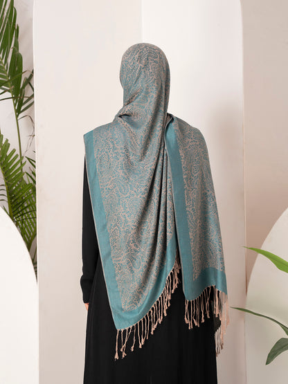 Teal Green Pashmina Hijab