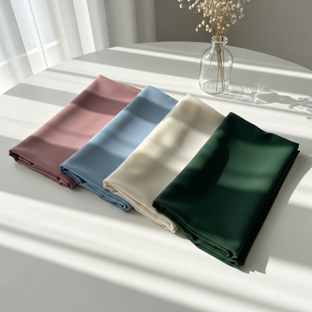 Premium Chiffon Hijab 4-Pack – Combo Deal