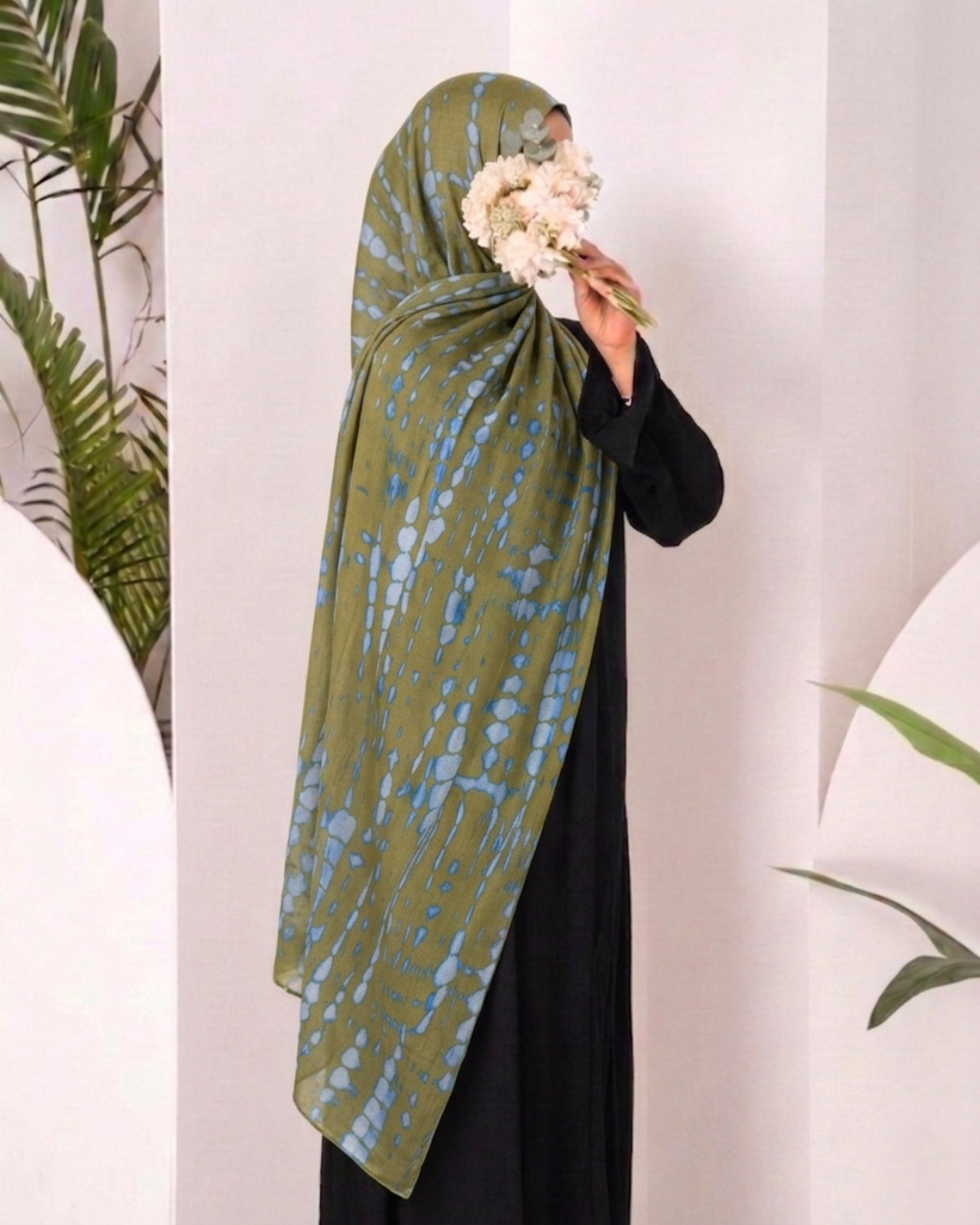 Ripple  Modal Hijab - Khaki Moonlight