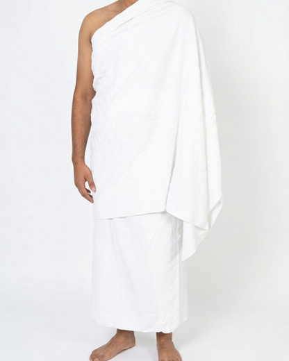 Adult Ihram Towel Set 2 Piece – Soft Microfiber Quick Dry Men’s Ihram for Hajj & Umrah