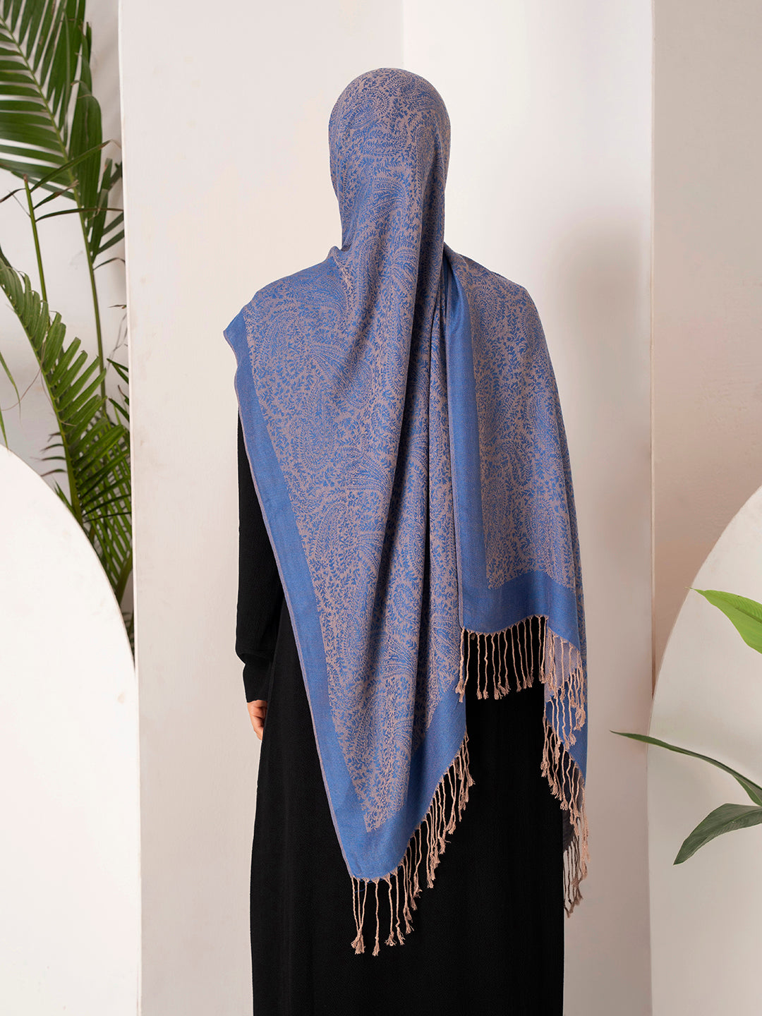 Royal Blue Pashmina Hijab