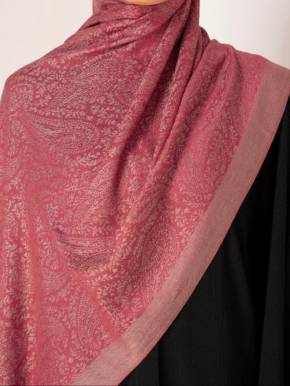 Burgundy Pashmina Hijab