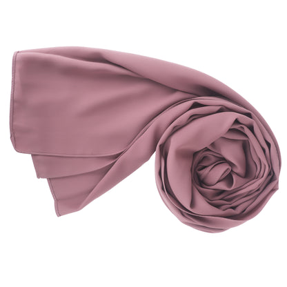 Premium dusty pink chiffon hijab