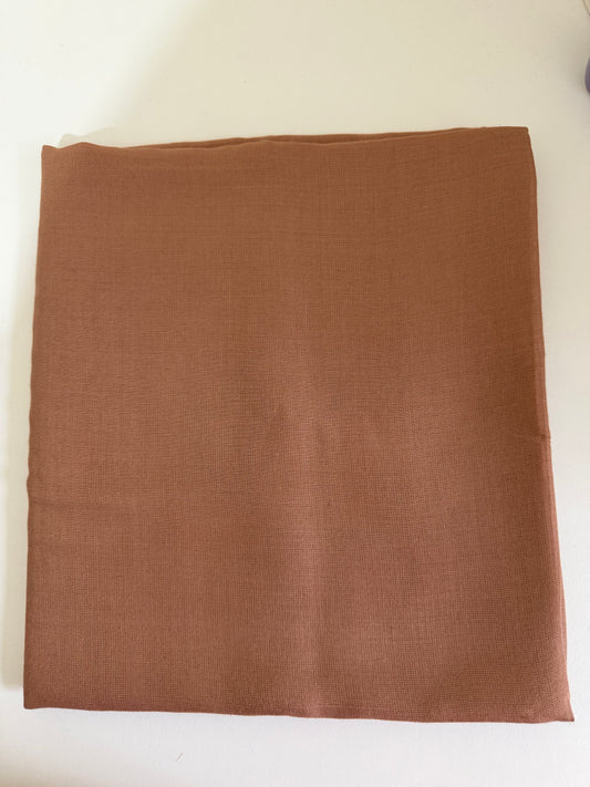 Camel Cotton Rayon Hijab – Extra Large, Soft & Breathable